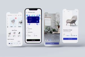 Phone – Mobile –  App – UI – Screen  Mockup