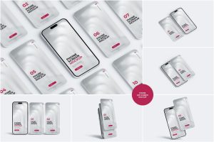 Phone App Screen Mockup