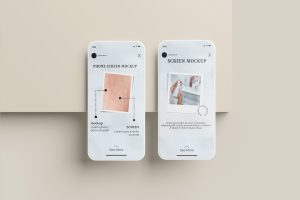 Phone Screen / UI / Instagram Mockup