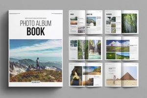 Photo Album Book Template
