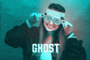 Photo Duotone Ghosting Effect