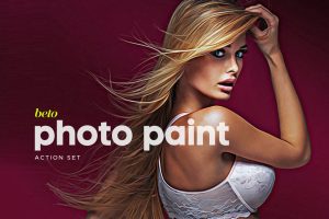 Photo Paint Photoshop Action