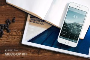 Photo realistic iPhone Mock-up