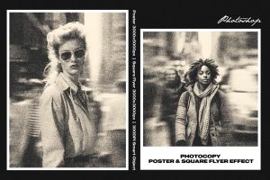 Photocopy for Square and Poster Effect