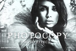 Photocopy Photo Effect