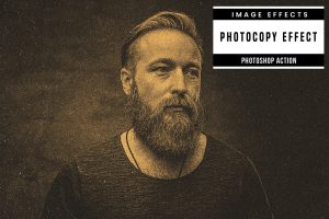 Photocopy Photo Effect