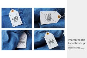 Photorealistic Label Mockup