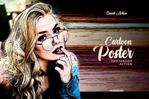 Photoshop Action – Cartoon Comic Poster