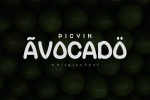 Picyin Avocado Font