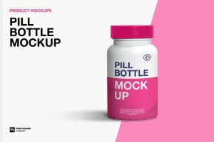 Pill Bottle – Mockup