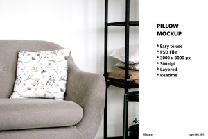 Pillow Mockup