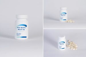 Pills Bottle Mock Up