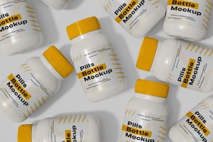 Pills Bottle Mockup
