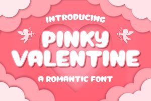 Pinky Valentine a Romantic Font