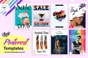 Pinterest Fashion Post Template