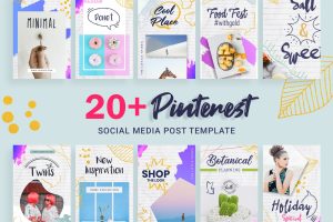Pinterest Social Media Post Template