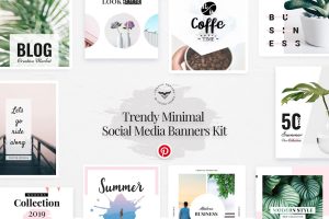 Pinterest Social Media Template