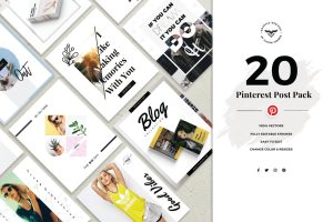 Pinterest Social Media Template