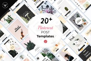 Pinterest Social Media Templates