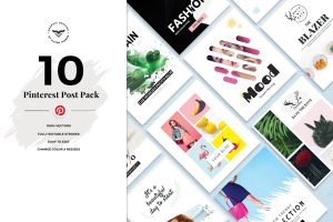 Pinterest Social Media Templates