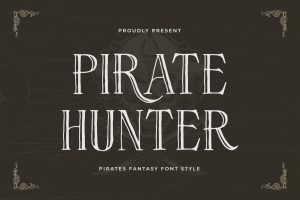 Pirate Hunter – Pirates Fantasy Font Style