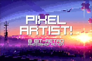 Pixel Artist – Photoshop Action