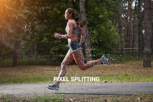 Pixel Splitting Photoshop Action
