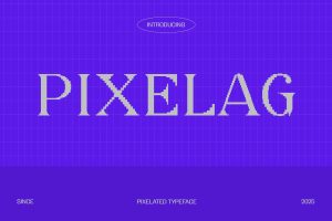 Pixelag – Retro Arcade Font