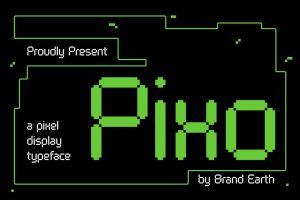 Pixo Pixel Font