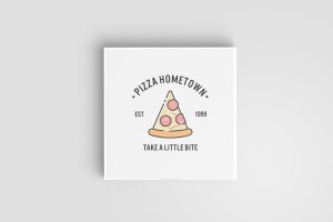 Pizza Box – Mockup Template