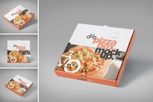Pizza Box Mockup