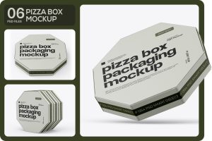 Pizza Box Mockup