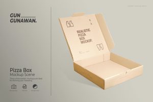 Pizza Box Mockup