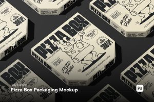 Pizza Box Mockup