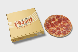 Pizza Box Mockup