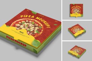 Pizza Box Mockup