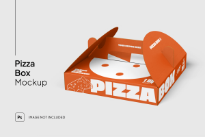 Pizza Box Mockup