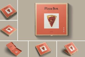 Pizza Box mockup
