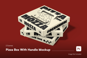 Pizza Box Mockup