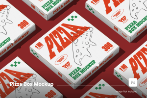 Pizza Box Mockup