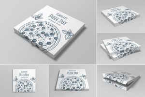 Pizza Box Mockup