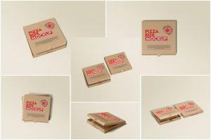 Pizza Box Mockup
