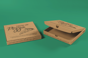 Pizza Box Mockups