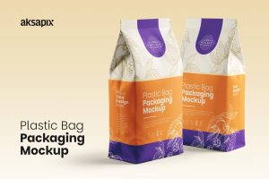 Plastic Bag Packaging Mockup