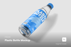 Plastic Bottle mockup