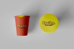 Plastic Cup Mockup