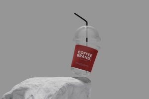 Plastic Cup Mockup