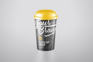 Plastic Cup Mockup