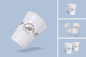 Plastic Cup Mockup