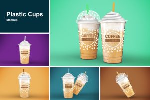 Plastic Cup Mockup